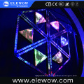 full color rgb matrix control mini led special shape display screen/led triangle display